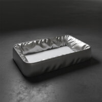 Design Wechselgeldtablett Nuvia silber Seidenglanz Change...