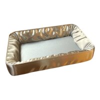 Design Wechselgeldtablett Nuvia silber Seidenglanz Change Tray