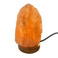 Himalaya Mini Salzlampe Orange USB – stimmungsvolle Tischlampe