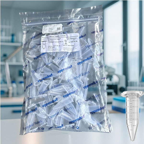 Eppendorf Protein LoBind Tubes 5.0 mL PCR Clean 50 pcs