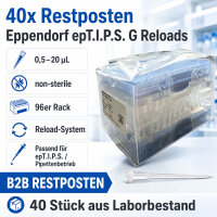40x Eppendorf epT.I.P.S. G Reloads 0,5–20 µL...