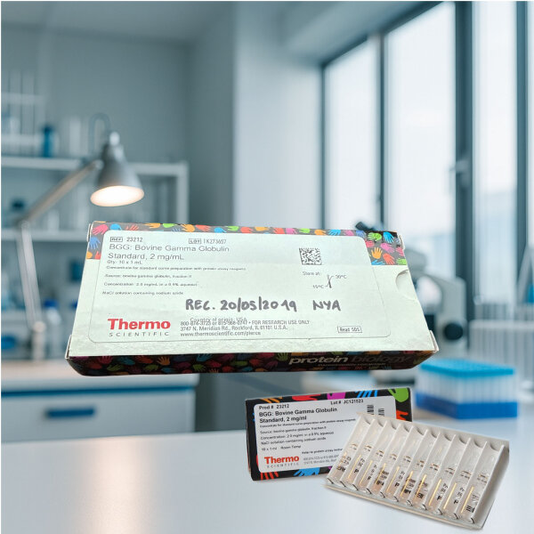 Thermo Scientific Pierce BGG Standard 2 mg/mL – 10×1 mL – Research Use Only