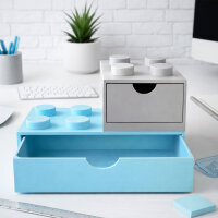 BrickStyle Desktop Organizer mit Schubladen | stapelbar |...