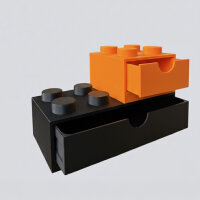 BrickStyle Desktop Organizer mit Schubladen | stapelbar |...