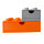 BrickStyle Desktop Organizer mit Schubladen | stapelbar | Büro & Homeoffice Klemmstein