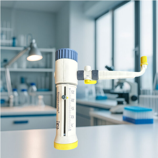 BRAND Dispensette 1–25 mL Bottle Top Dispenser Tested