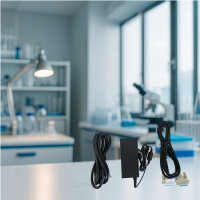 21,5" Full HD 12V Monitor Weiß VGA DVI HDMI Adapter VESA Dental Labor