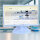 21,5" Full HD 12V Monitor Weiß VGA DVI HDMI Adapter VESA Dental Labor