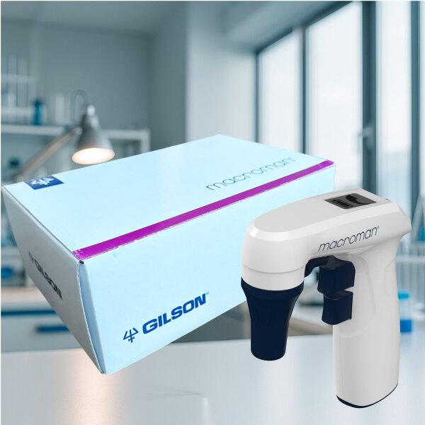 Gilson MACROMAN Pipette Controller F110120 0.1–100mL Pipette Aid New