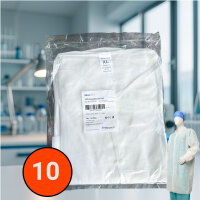 Fisherbrand Laborkittel Einweg XL Polypropylen 10er Pack