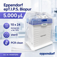 Eppendorf epT.I.P.S. Biopur 5000 µL / 0,1 – 5...