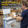 Mobile Workstation Cart with Battery Monitor Cart Philips Display