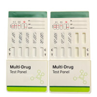Drogentest Urin 8-fach Selbsttest Schnelltest 5 Tests THC FYL