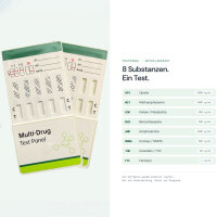 Drogentest Urin 8-fach Selbsttest Schnelltest 5 Tests THC FYL