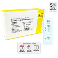 Fentanyl FYL Urin-Selbsttest 1 ng/mL – 5 Tests