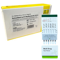 6-fach Drogentest Urin Schnelltest Panel THC AMP COC OPI...