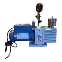 Welch GEM 1.0 Vacuum Pump 8890 Oil-Sealed Rotary Vane – Used