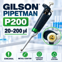 Gilson PIPETMAN P200 Pipette 20–200 µl...