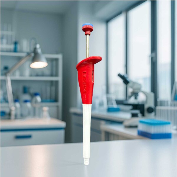Gilson Microman M50 Positive Displacement Pipette 5–50 µL Tested