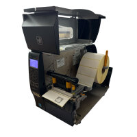 Zebra ZT230 Industrie Etikettendrucker funktionsgeprüft inkl. Etikettenrolle 100 x 40 mm gebraucht