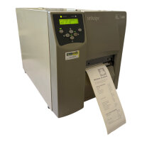 Zebra S4M Industrie Etikettendrucker gebraucht USB RS-232...
