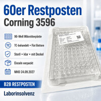 Restposten 60x Corning TC-behandelte...