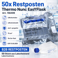 50x Thermo Scientific Nunc EasYFlask Zellkulturkolben...