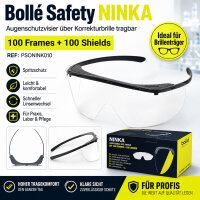 Bollé Safety NINKA Augenschutzvisier über...