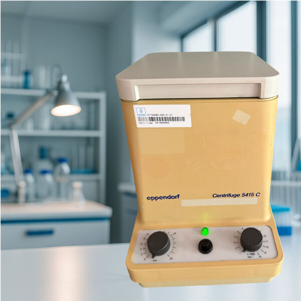 Eppendorf Zentrifuge 5415 C Mikrozentrifuge mit Rotor 14.000 rpm