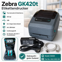 Zebra GK420t Etikettendrucker Thermotransfer &...