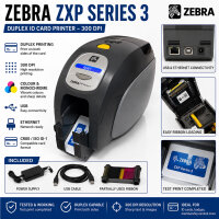 Zebra ZXP Series 3 Kartendrucker 300 dpi Duplex USB...