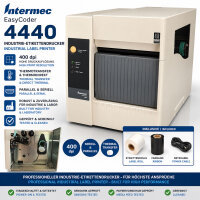 Intermec EasyCoder 4440 Industrie-Etikettendrucker 400...