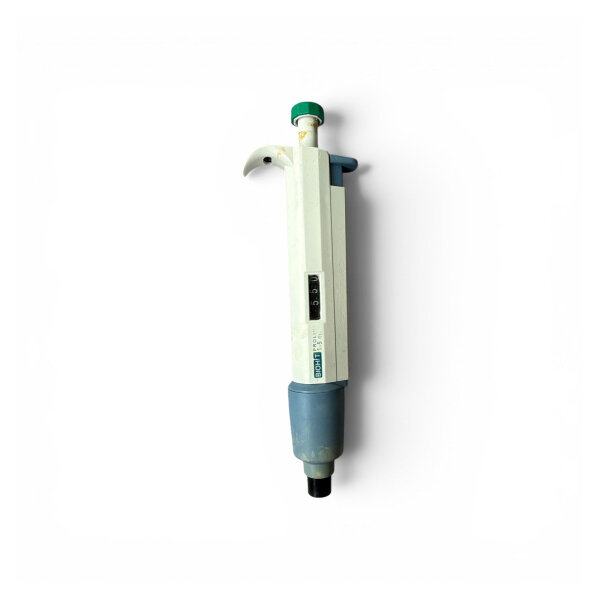 Biohit Proline Pipette 1–5 mL, Einkanal, gebraucht mit starken Gebrauchsspuren