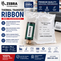 Original Zebra Thermal Transfer Resin Ribbon 800130-202 |...