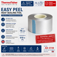 Thermo Scientific AB-3739 Easy Peel Heat Sealing Foil...