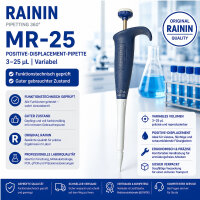 Rainin Pos-D MR-25 Direktverdrängerpipette...