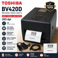 Toshiba BV420D-GS02-QM-S Thermodirekt Etikettendrucker...