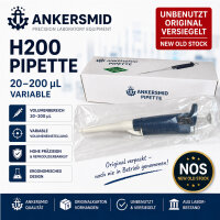 Ankersmid H200 Pipette 20–200 µL variabel...