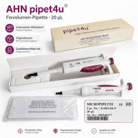AHN pipet4u 20 µL Fixvolumen Pipette 8-003-00-9...