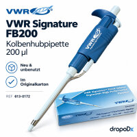 VWR Signature FB200 Kolbenhubpipette 200 µl –...