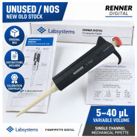 Labsystems Renner Digital Pipette 5–40 µL...