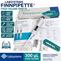 Labsystems Finnpipette 300 µL Fixvolumen unbenutzt...
