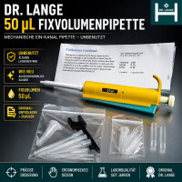 Dr. Lange Fixvolumenpipette 50 µL – unbenutzt...