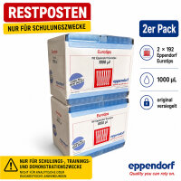 2x Eppendorf Eurotips 1000 µl original versiegelt...