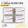 Top-Line Filter-Pipettenspitzen 1–100 µL – 4×96 Stück – Schulungsware