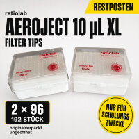 ratiolab aeroject Filter-Pipettenspitzen 10 µL XL...