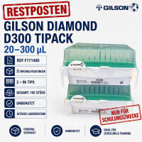Gilson PIPETMAN DIAMOND D300 TIPACK 20–300 µL...