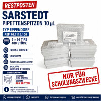 SARSTEDT Pipettenspitzen 10 µL Typ Eppendorf REF...
