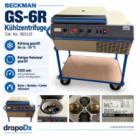 Beckman GS-6R Kühlzentrifuge Rotor 3250 rpm bis...