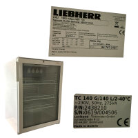 Lovibond TC 140 G / Liebherr Laborkühlschrank 140L 2-40°C geprüft